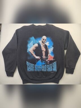 Vintage 1998 WWF Stone Cold Wrestling Men’s Graphic Sweatshirt